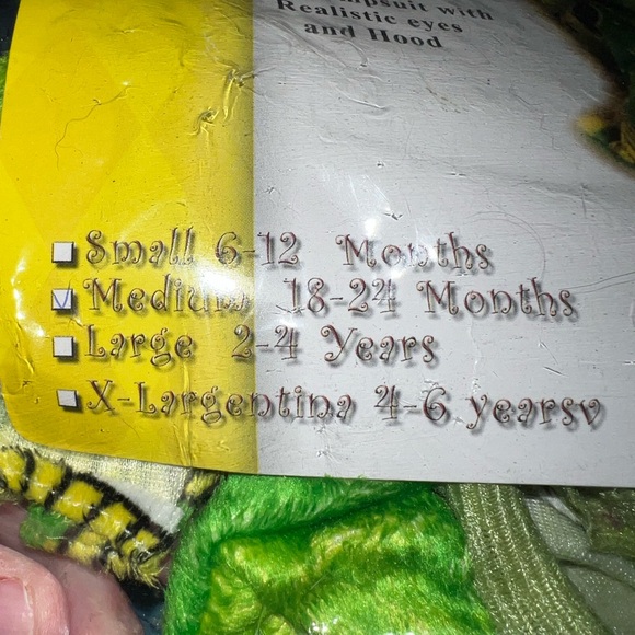 Underwraps Baby's Frog Coutume - Picture 16 of 16